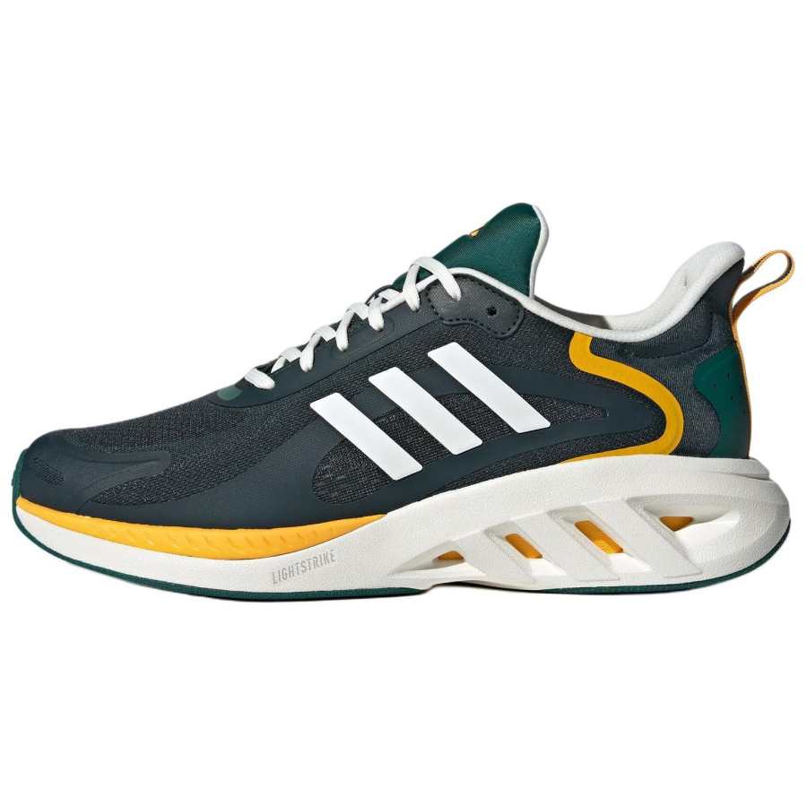 Adidas Adidas ALL DAY POWER Slip Resistant Abrasion Resistant Low top Running Shoes Unisex Dark Green