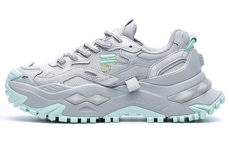 FILA FUSION Bianco Sneakers 'Grey Blue' Women's