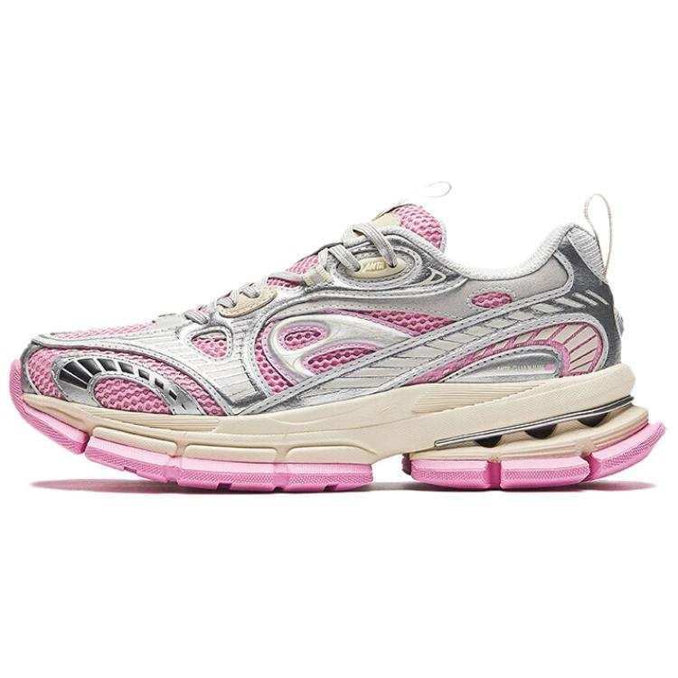 Anta Champion G01 Low top Running Shoes Women's Pink Silver