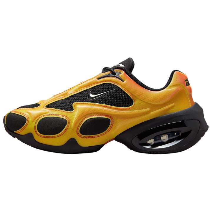 Nike Nike Air Max Muse Abrasion Resistant Low top Casual Shoes Unisex Yellow Black