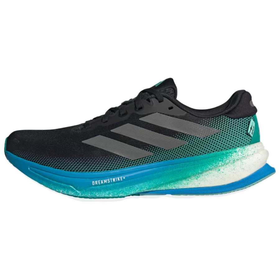 Adidas Adidas Supernova Rise 2 Mesh Low top Running Shoes Men's Black Green