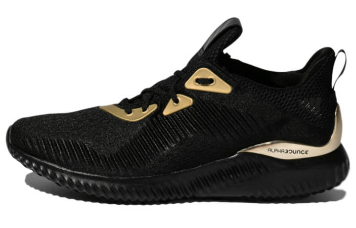 Adidas Adidas Alphabounce 1 'Black Gold Metallic'
