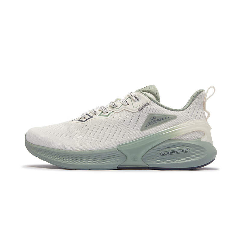 361° Abrasion Resistant Breathable Low top Casual Running Shoes Men's Feather White Frost Color
