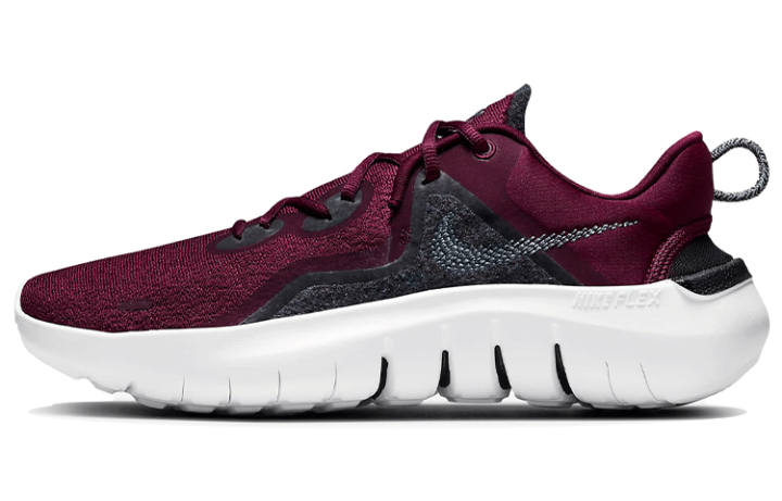 Nike Nike Flex Run 2021 Low Top Deep Wine 'Red White' Women's