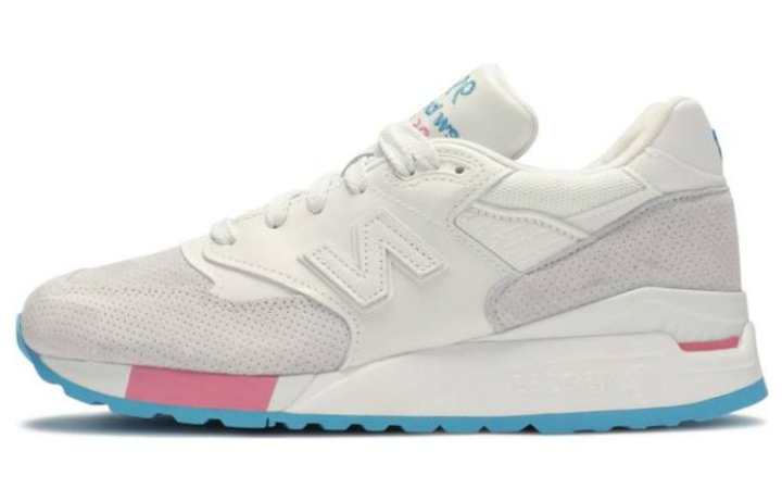 New Balance New Balance NB 998 Mesh Low top Marathon Running Shoes Men's White Blue