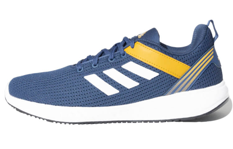 Adidas Adidas Flydoot Abrasion Resistant Cushioning Low top Running Shoes Men's Azure Blue