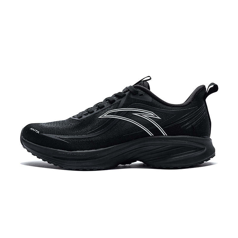 ANTA SUPERSTORE CHAOJIANTA Cushioning, Wear Resistant Low top Casual Running Shoes Men's Black