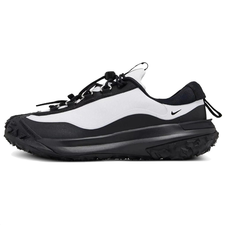 Nike COMME Des GARCONS HOMME PLUS x Nike Slip Resistant Abrasion Resistant Low top Outdoor Shoes Women's Black White