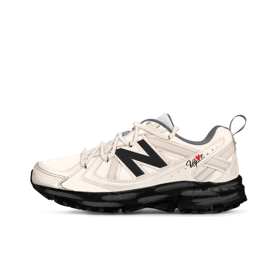 New Balance New Balance NB 410 V5 Mesh Mid top Running Shoes Unisex Beige Black