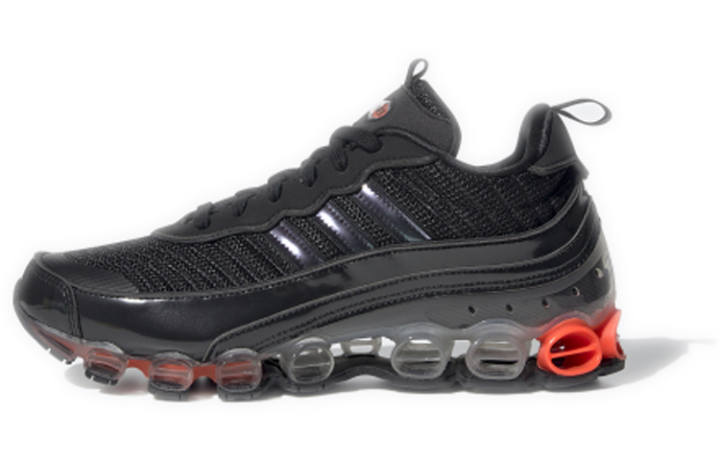 Adidas Adidas Cushioning Low top Running Shoes Unisex Black Red