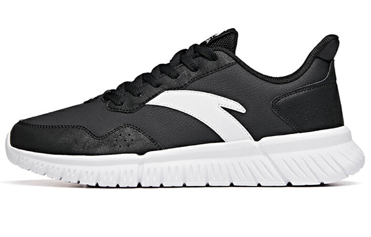 Anta Textile, Synthetic Leather Slip Resistant And Breathable Low top Running Shoes Men's