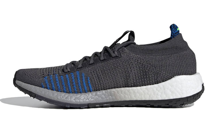 Adidas Adidas PulseBOOST Fabric Breathable Low top Running Shoes Men's Gray