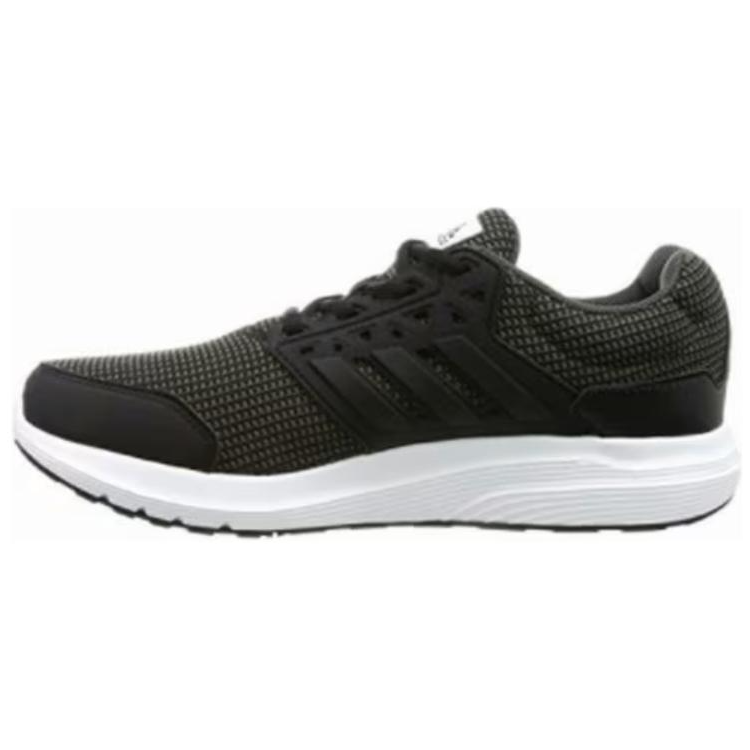 Adidas Adidas Galaxy Slip Resistant Abrasion Resistant Low top Running Shoes Men's Black
