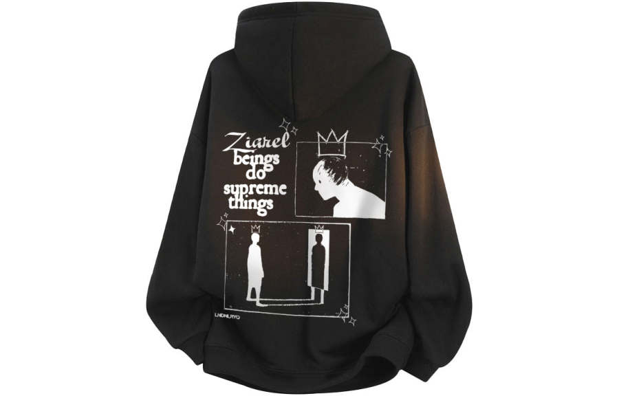 ZIAREL Sweatshirts Unisex Hooded Moderate Heavyweight