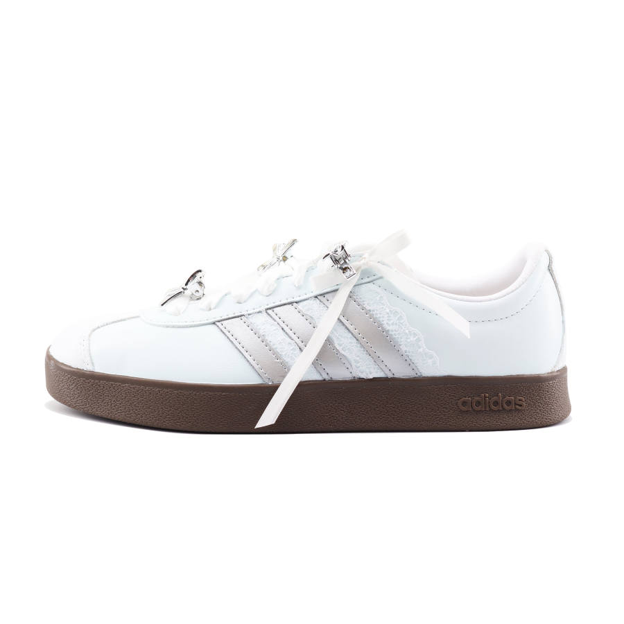 Adidas Neo Vl Court Classic Mermaid's Tear Low top Skateboard Shoes Unisex Light Cyan