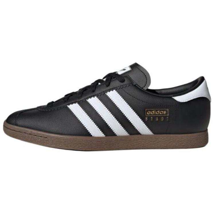 Adidas Originals Stadt Lightweight Low top Skateboard Shoes Unisex Black