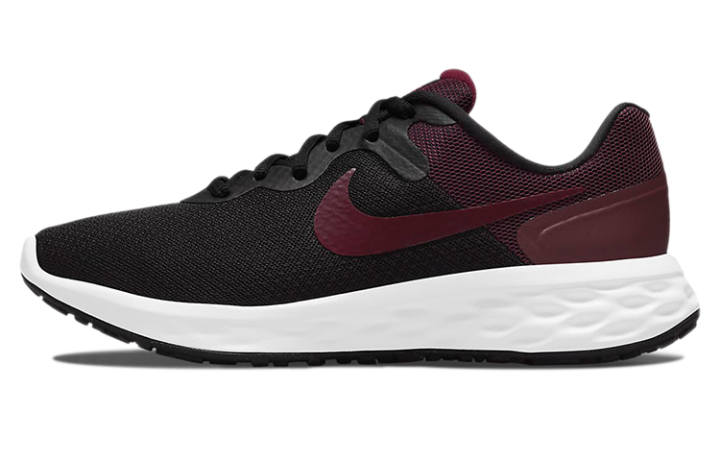 Nike Nike Revolution 6 Next Nature Low Top Black/Red Women's