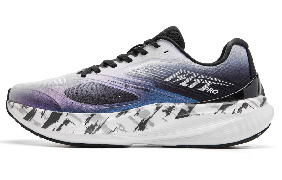 QIAODAN Wind Popular PRO Low top Running Shoes Men's Jordan White Black
