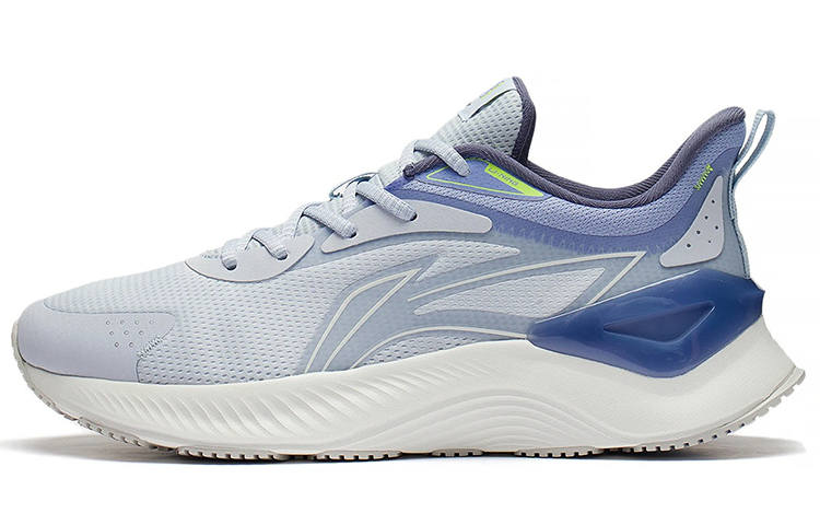 Li-Ning Li Ning YueYing Element Cushioning Slip Resistant Cushioning Slip Resistant Low top Running Shoes Men's Blue Purple