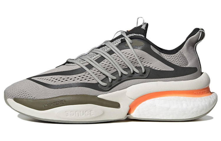 Adidas Adidas Alphaboost V1 Shoes 'Metal Grey / Screaming Orange'