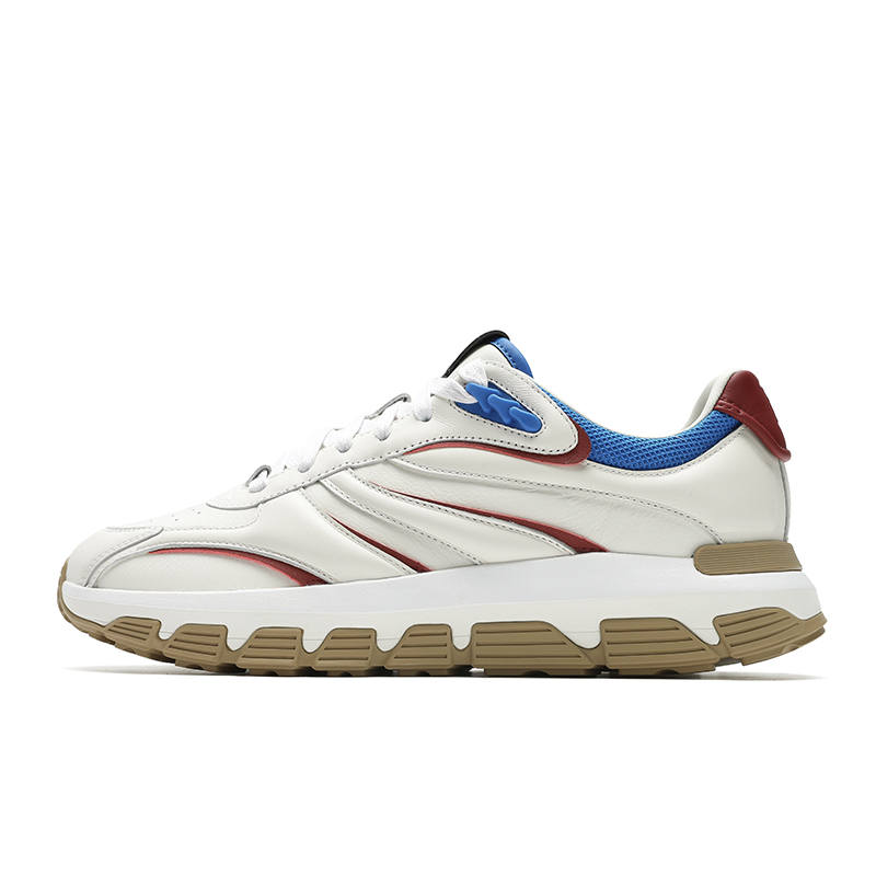 FILA Avant Garde Collection Abrasion Resistant Low top Running Shoes Men's White Red