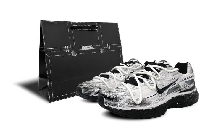 Nike Nike Initiator Cushioning Abrasion Resistant Coverage Low top Running Shoes Unisex Black White Gray