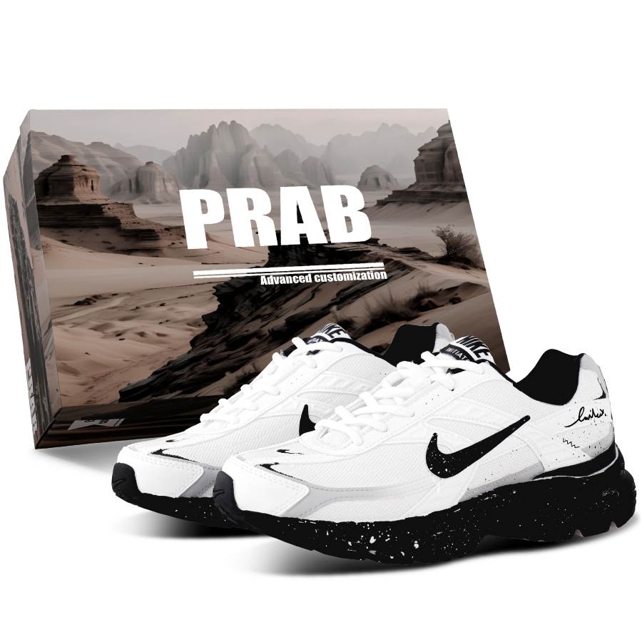 Nike Nike Initiator Cushioning Breathable Support Low top Running Shoes Unisex White