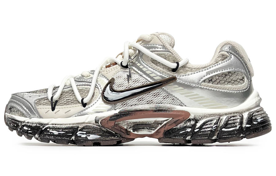 Nike Nike V5 RNR Mesh, Leather Cushioning, Wear Resistant Low top Running Shoes Women's Gray Black