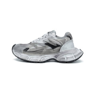 WILD LEADER Abrasion Resistant Coverage Balance Height Increasing Low top Chunky Sneakers Unisex White Gray