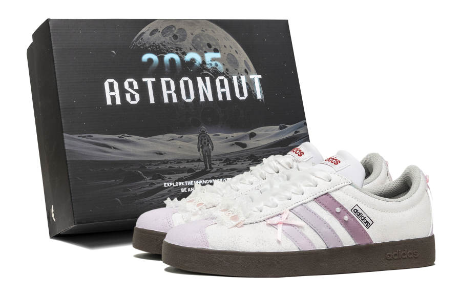 Adidas Adidas VL COURT 2.0 Low top Skateboard Shoes Unisex Light Purple