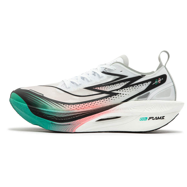 361° Flame 3 .5 Low top Running Shoes Unisex White Black Green