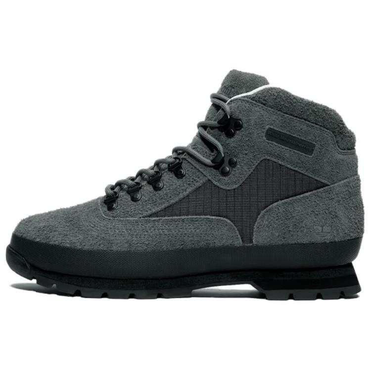 Timberland White Mountaineering x Timberland Euro Hiker Waterproof And Wear resistant Short Outdoor Boots Men's Gray