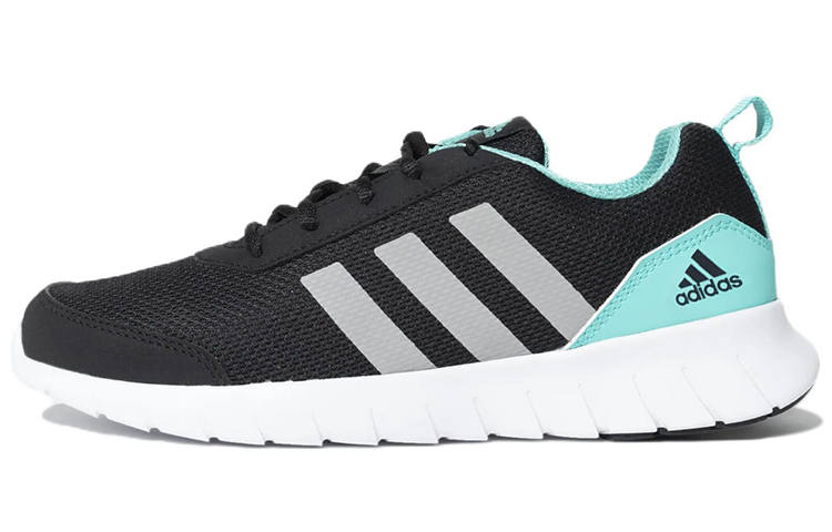 Adidas Adidas Vertago Abrasion Resistant Low top Running Shoes Women's Black Gray Blue