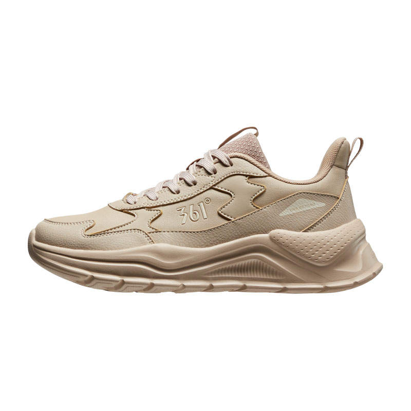 361° Versatile Cushioning, Wear Resistant Low top Running Shoes Women's Wheat
