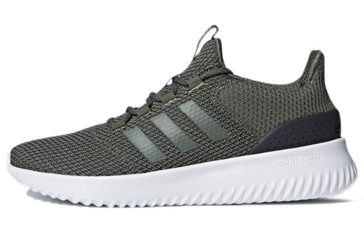 Adidas Adidas Ultimate Fabric Slip Resistant, Abrasion Resistant, Breathable Low top Running Shoes Men's Green