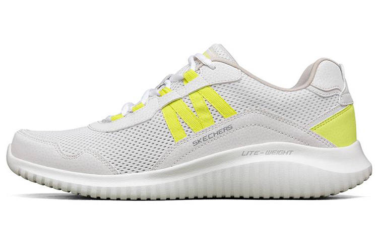 Skechers Flection Low top Running Shoes Men's Gray Yellow