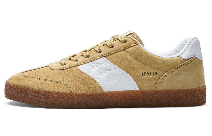 Kappa Back to Back Abrasion Resistant Abrasion Resistant German Army Trainers Unisex Yellow