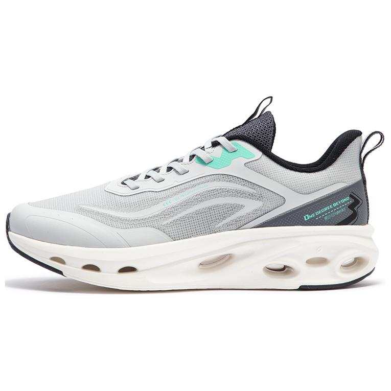 361° Slip Resistant Abrasion Resistant Low top Running Shoes Men's Gray