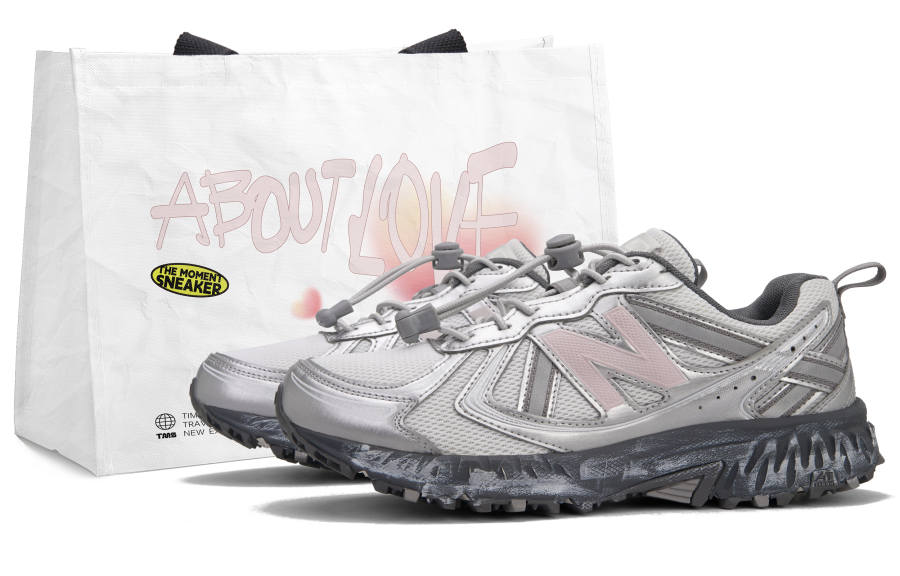 New Balance New Balance NB 410 Low top Running Shoes Unisex Peach Silver