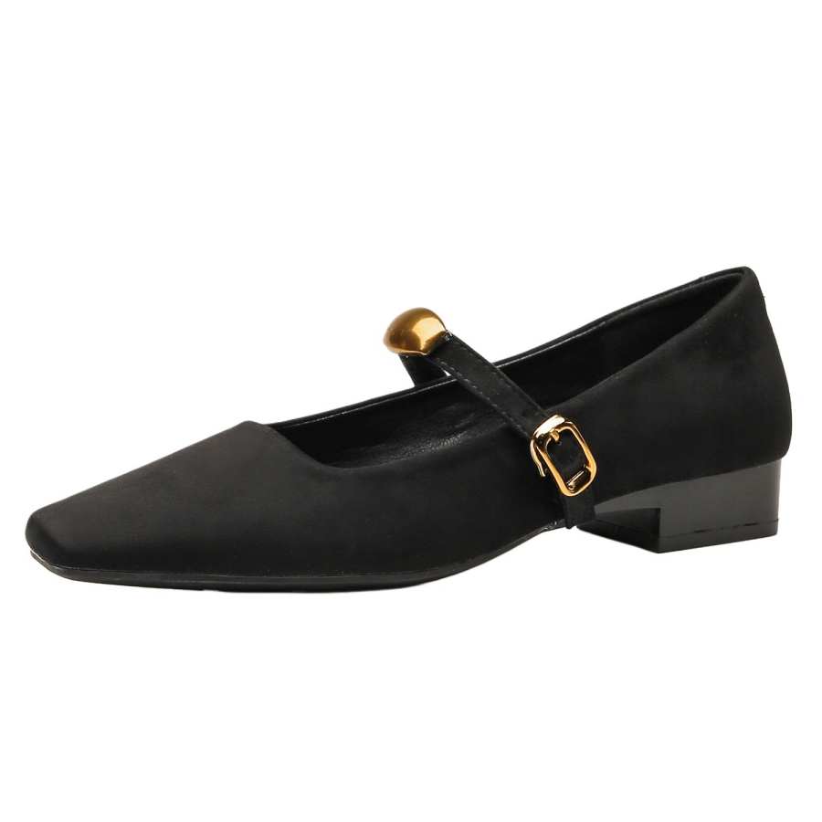 WALIBU Chunky Heel Mary Jane Shoes 3cm Women's