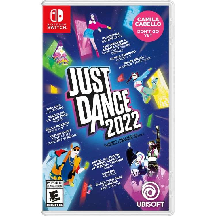 NINTENDO SWITCH Just Dance 2022 Unleash Your Moves 2022 Game Card With Cartridge Social