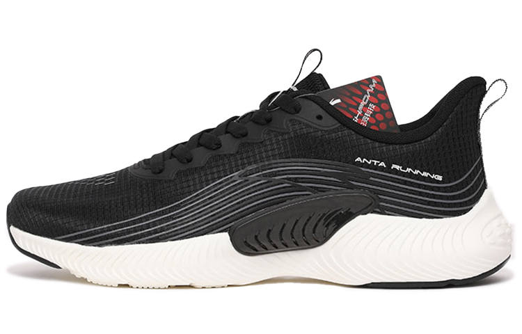 Anta Low top Running Shoes Men's Black Steel Gray