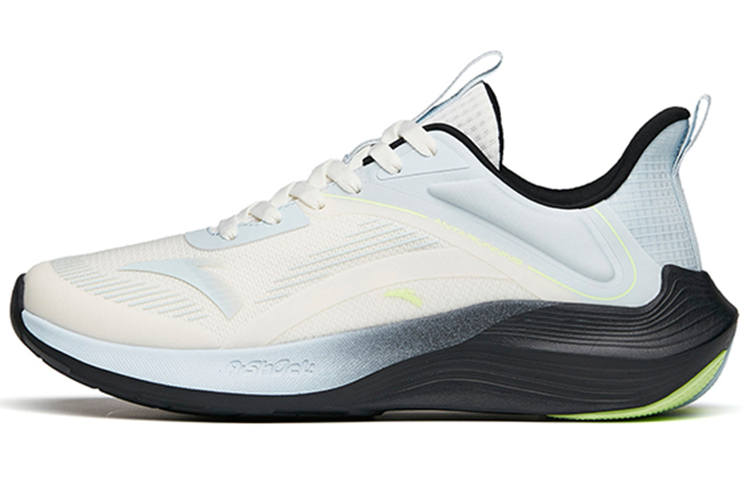 Anta DuCi1 Comfortable Slip Resistant, Abrasion Resistant, Breathable Low top Running Shoes Men's White Blue
