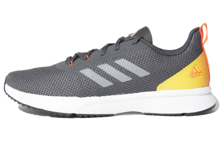 Adidas Adidas Glowrun Running Shoes Men's Low Top Gray/Yellow