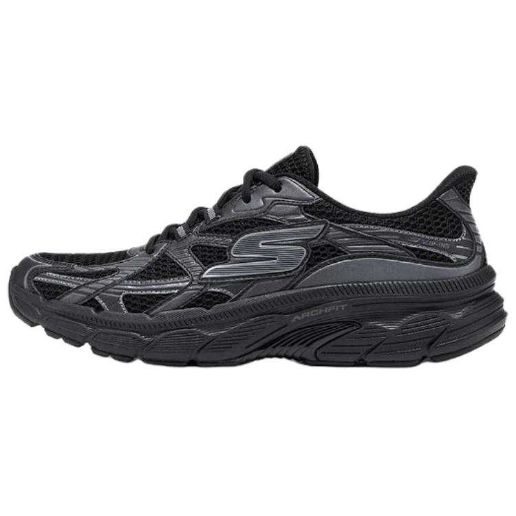 Skechers MEN'S GO Cushioning Running Shoes Men's Black