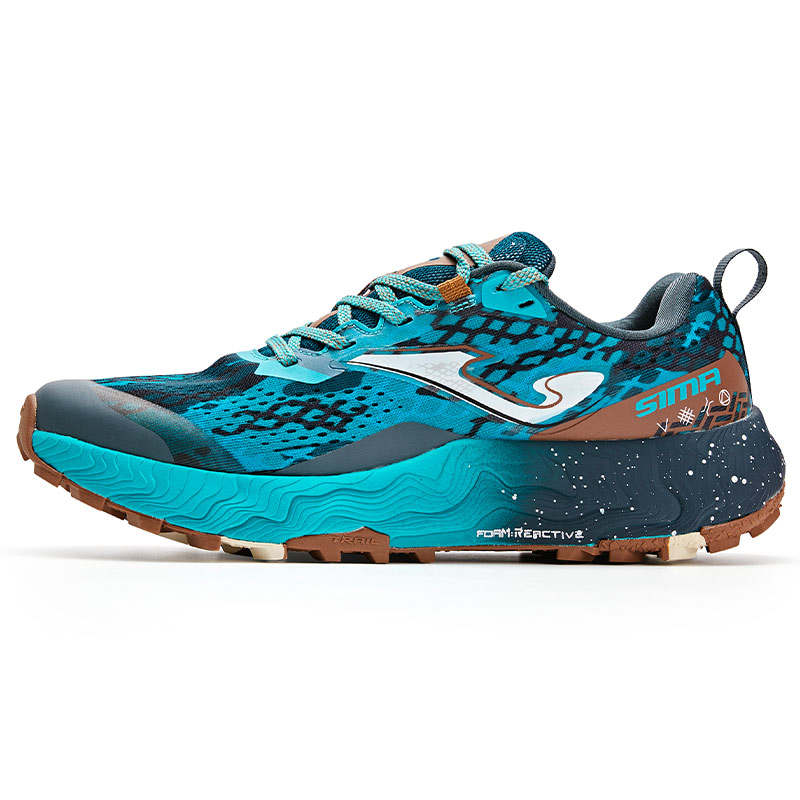 Joma Abrasion Resistant Slip Resistant Low top Trail Running Outdoor Running Shoes Men's Blue Black