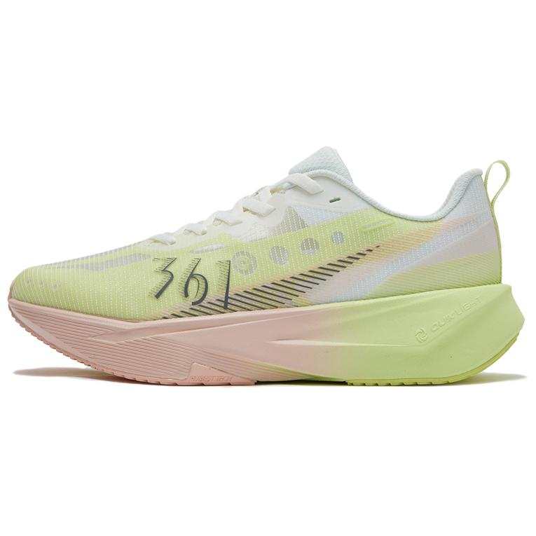 361° Ling Bee Running Shoes Women's Low Top Feather White/Light Fruit Green