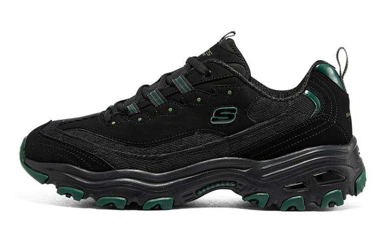 Skechers D'Lites 1.0 1.0 Textile, Split Cow Leather, Leather Cushioning Abrasion Resistant Lightweight