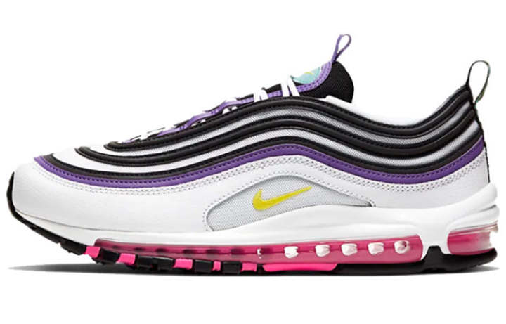 Nike Nike Air Max 97 White Dynamic Yellow Violet