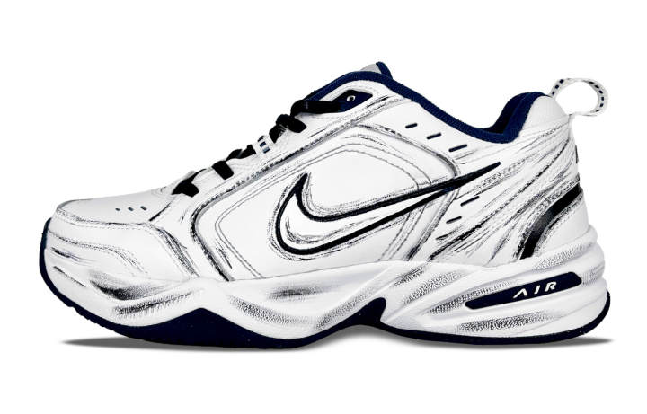 Nike Nike Air Monarch 4 Abrasion Resistant Lightweight Wear resistant And Lightweight Low top Chunky Sneakers Unisex
